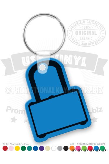 Lock Vinyl Keychain PK3185