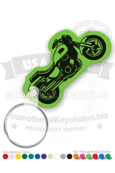 Motorcycle Vinyl Keychain PK7882