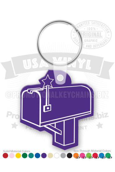 Mail Box Vinyl Keychain PK6657