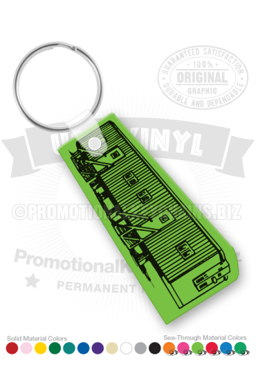 Mobile Office Vinyl Keychain PK3708