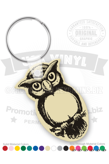 Owl Vinyl Keychain PK3889