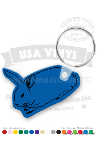 Rabbit Vinyl Keychain PK3886