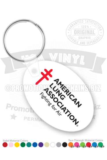 Oval Vinyl Keychain PK6000S4