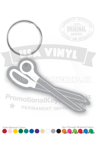 Scissors Vinyl Keychain PK6186