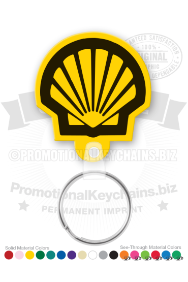 Shell Vinyl Keychain PK6743