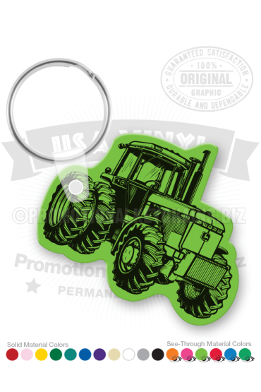 Tractor Vinyl Keychain PK5819