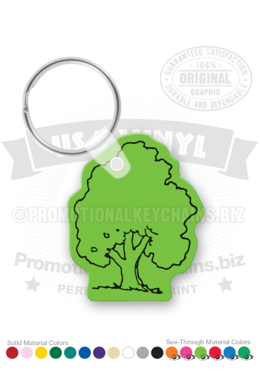 Tree Vinyl Keychain PK6159