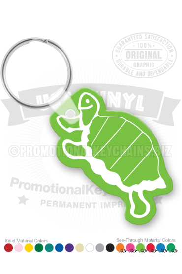 Turtle Vinyl Keychain PK3290