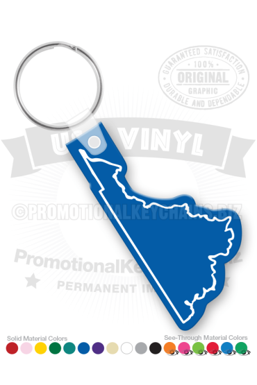 Virginia State Vinyl Keychain PK6100VA