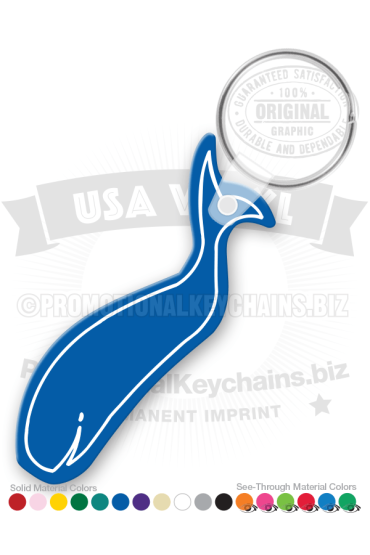Whale Vinyl Keychain PK3310