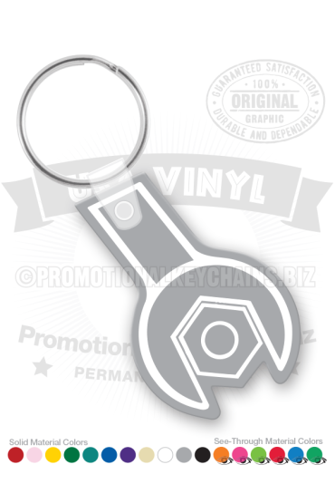 Wrench Vinyl Keychain PK4687