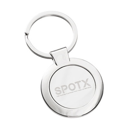Customized Keychains - Engraved Metal Keychains Classic Circle