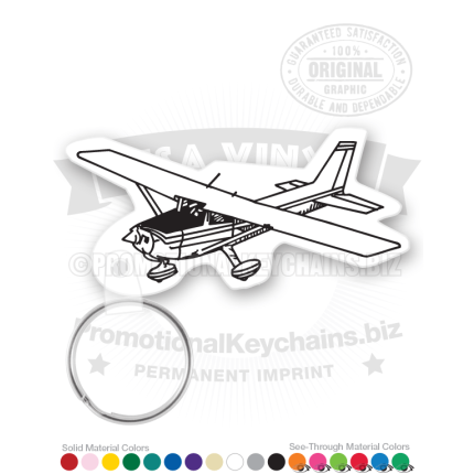Airplane Vinyl Keychain PK5547