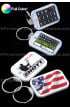 Full Color Rectangle with Rounded Corners Vinyl Keychains