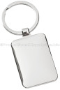 Promotional Keychains Metal Keychains Black Series Rounded Rectangle Rear View