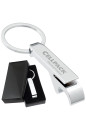 Solid Chrome Classic Bottle Opener Engraved Keychains