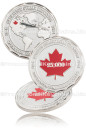 Coin Designed and Manufatured for Canadian Government Commemorating Refugee Program