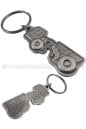 CameoCast 3D Custom Metal Keychain