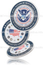 Custom Ordered Challenge Coin with Full Color Die Struck