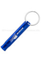 Bobby Style Engraved Safety Whistle Keychain