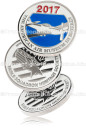 Sandblasted Coin Designed and Made for the American Air Museum
