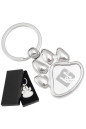 Paw Shaped Engraved Promotional Keychains