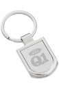 Premium Collection: Badge Engraved Metal Keychain