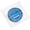 The standard clear coin envelope is fine (free)