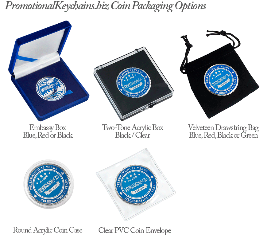 Custom Coin Packaging Options